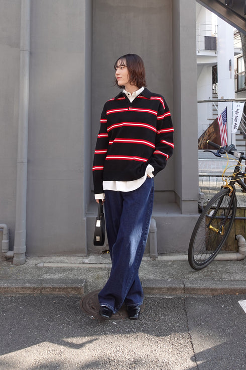 カーブシルエットデニム